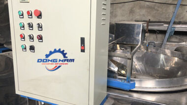 Bảng điều khiển máy chiên hành