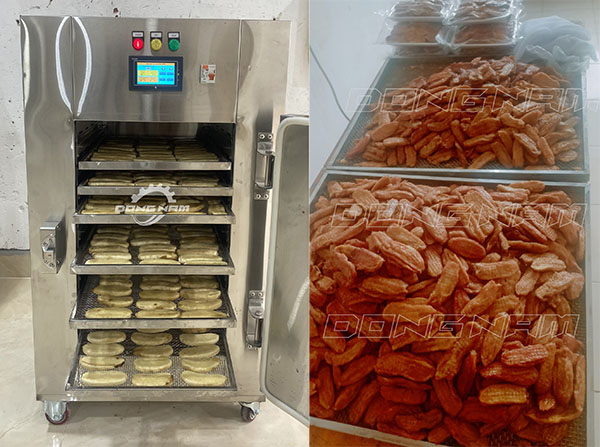 Máy sấy chuối dẻo Đông Nam