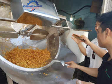 Hình ảnh máy chiên hành