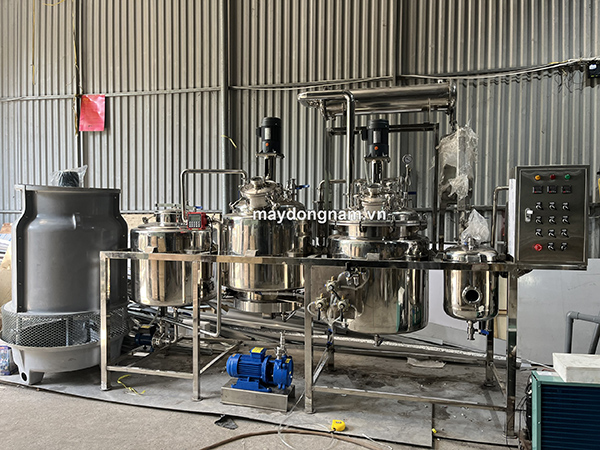 Hệ thống chiết xuất và cô đặc chân không