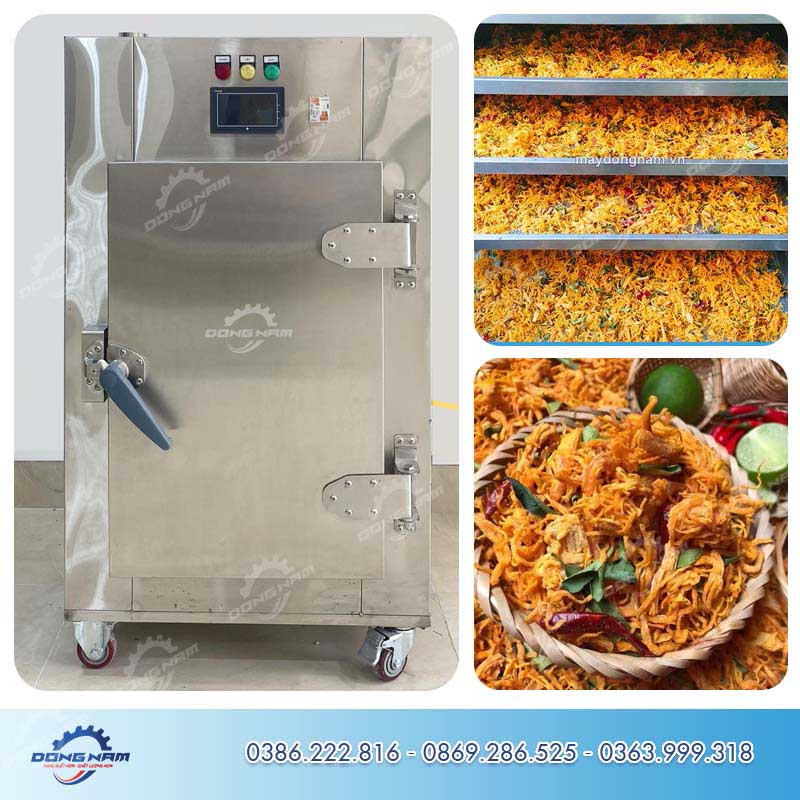 Máy sấy khô gà mini