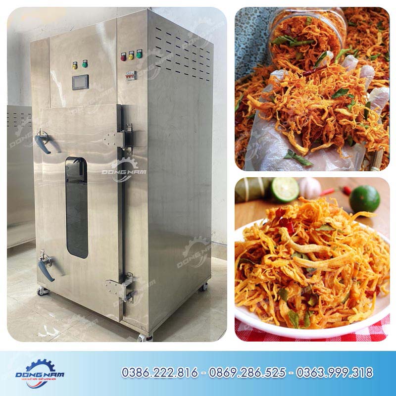 Máy sấy thịt gà khô công nghiệp TSC-600