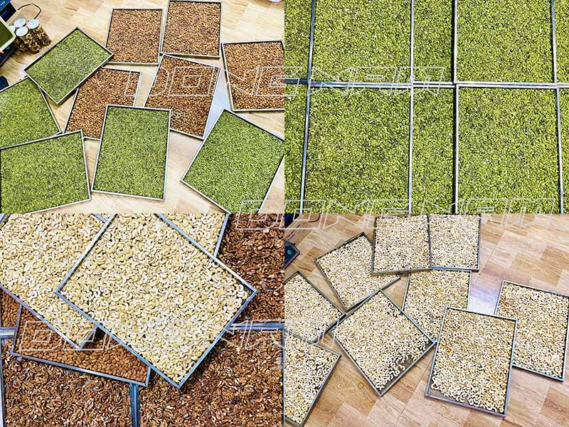 Máy sấy chín hạt ngũ cốc