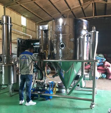 Cấu tạo máy sấy phun công nghiệp