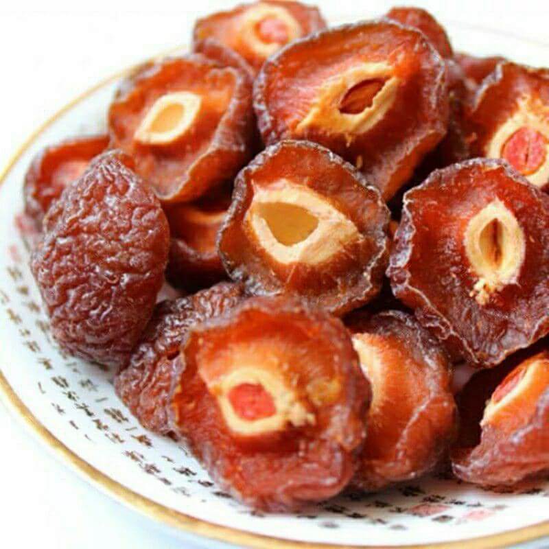 Thành phẩm đào sấy dẻo