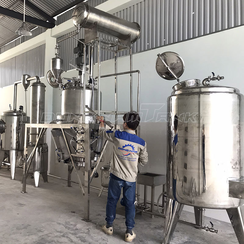 Máy trích ly cà phê, dược liệu