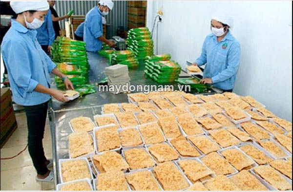 Đóng gói cơm cháy
