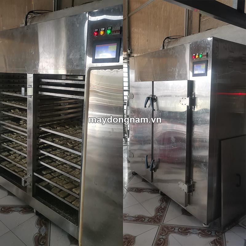 Đông Nam lắp đặt máy sấy cơm cháy lớn cho khách hàng tại Ninh Bình