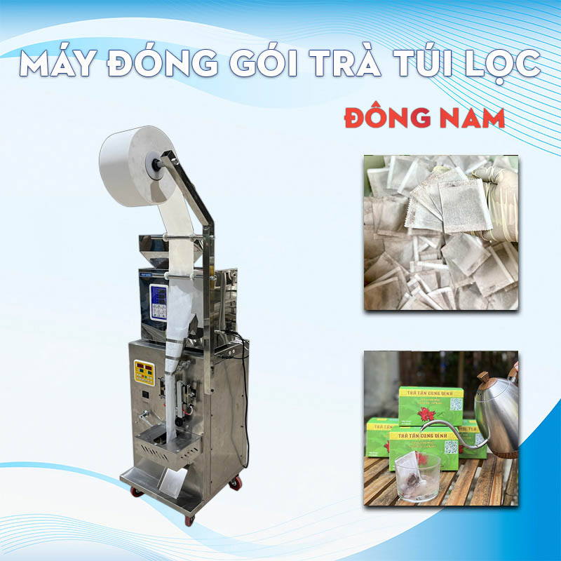 Máy đóng gói trà túi lọc, túi nhúng