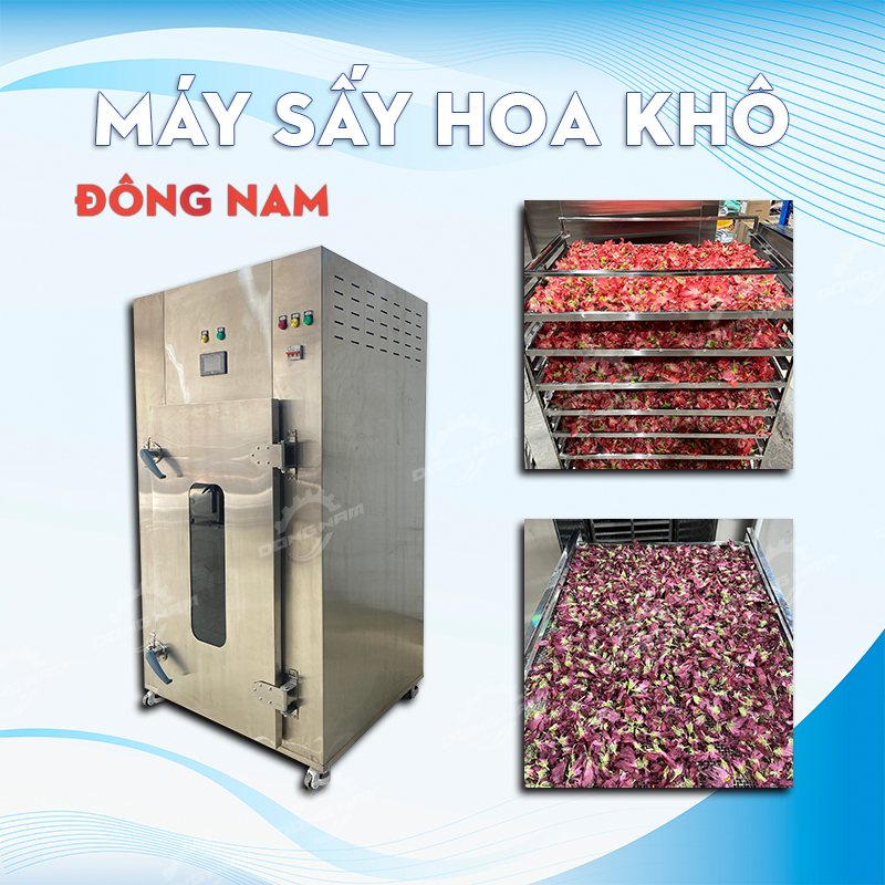 Máy sấy hoa khô sấy hoa cúc, hoa hồng