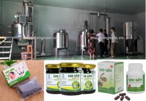 Cao gắm và quy trình sản xuất