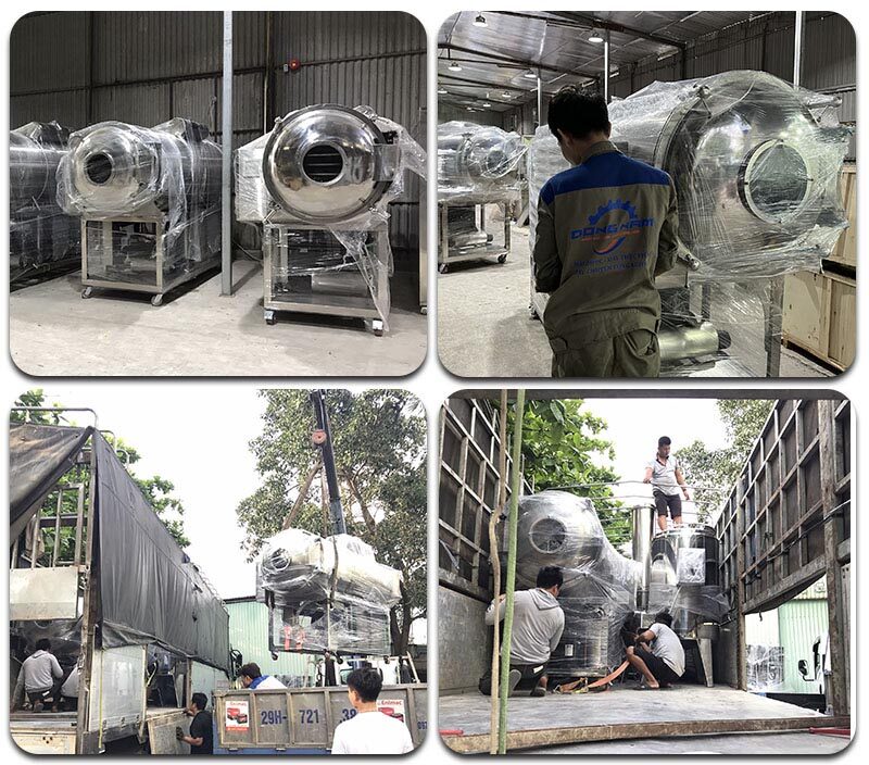 Sản xuất và bàn giao máy sấy thăng hoa toàn quốc