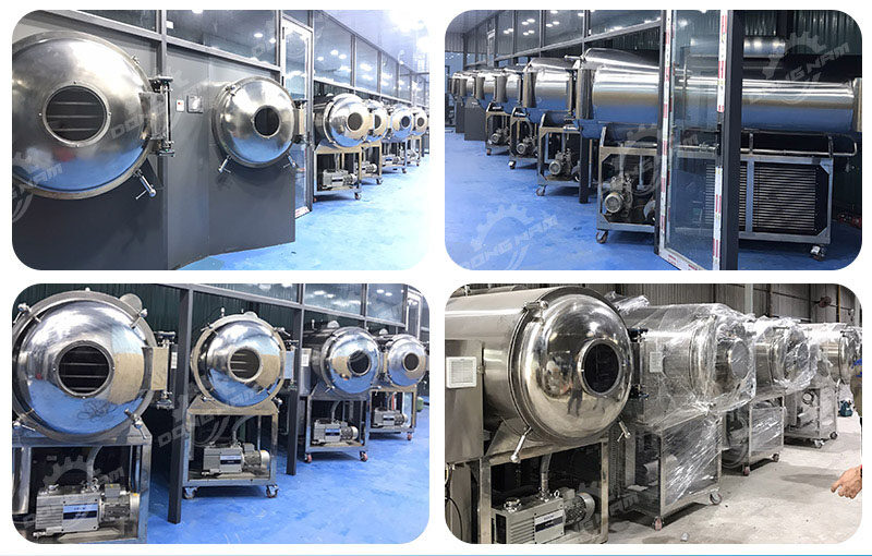 Lắp đặt dây chuyền hàng loạt máy sấy thăng hoa tới khách hàng