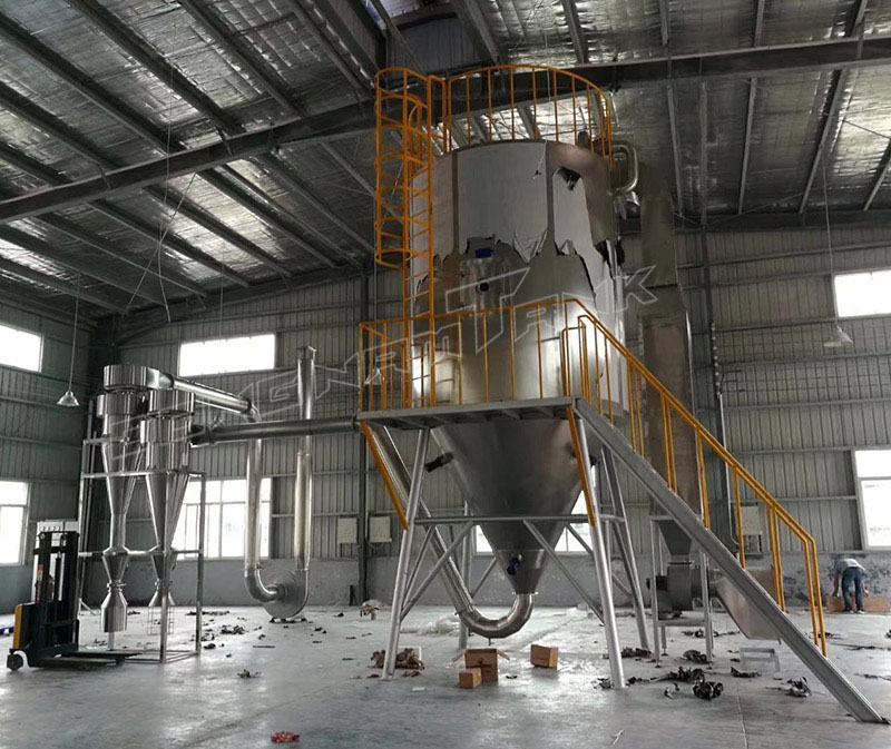 Lắp đặt máy sấy phun LPG-50