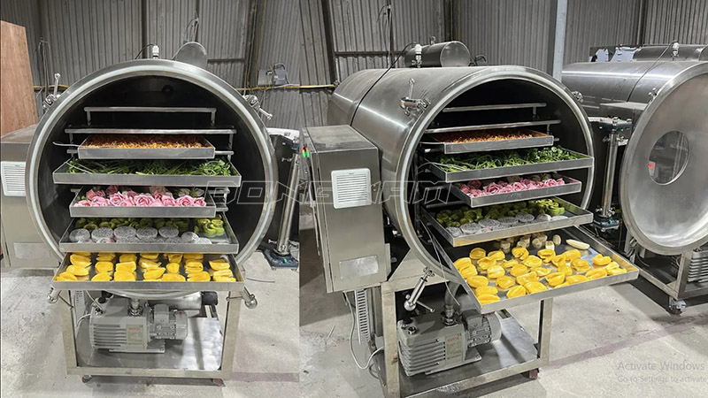 Máy sấy thăng hoa công nghiệp