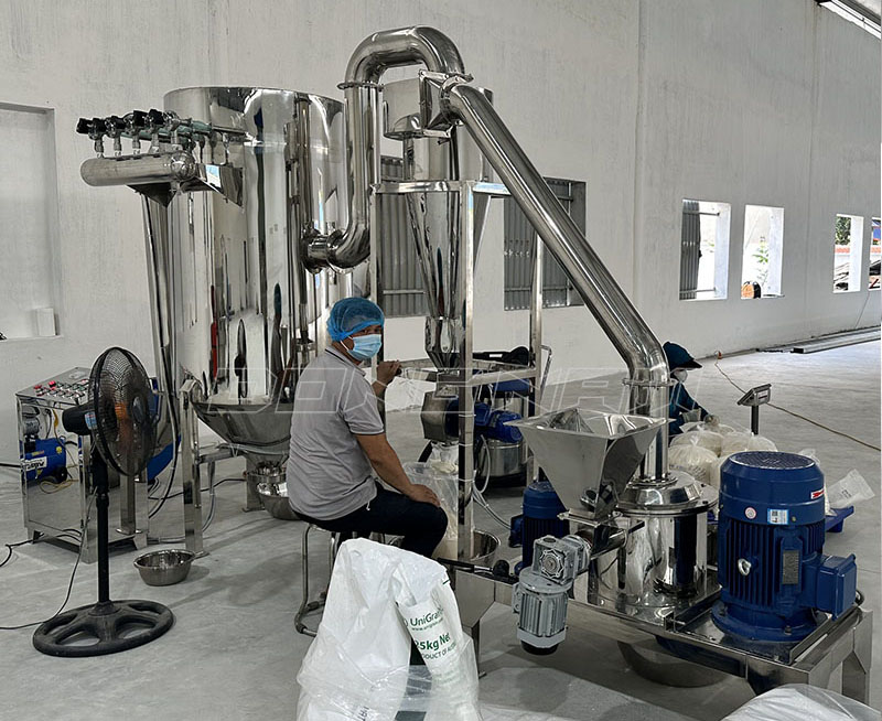 Máy nghiền bột siêu mịn công nghiệp