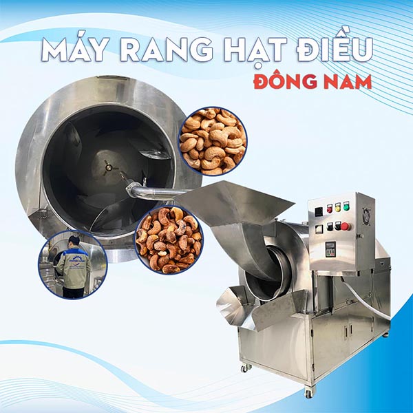 Máy rang hạt điều